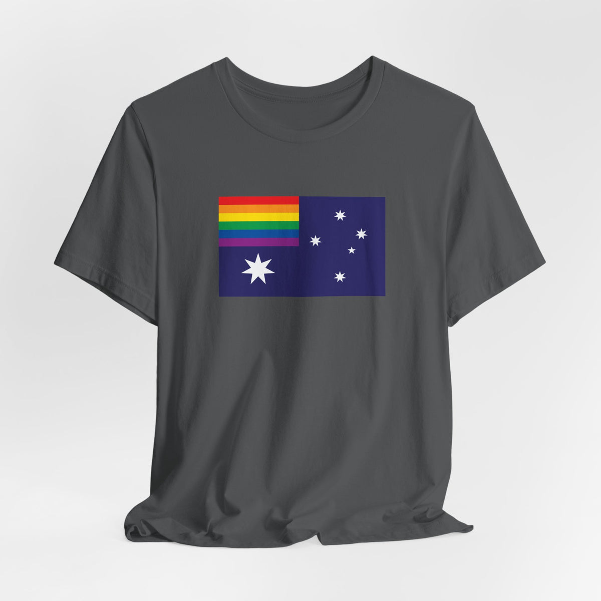 Australia Pride Flag T-shirt, Several Color Options