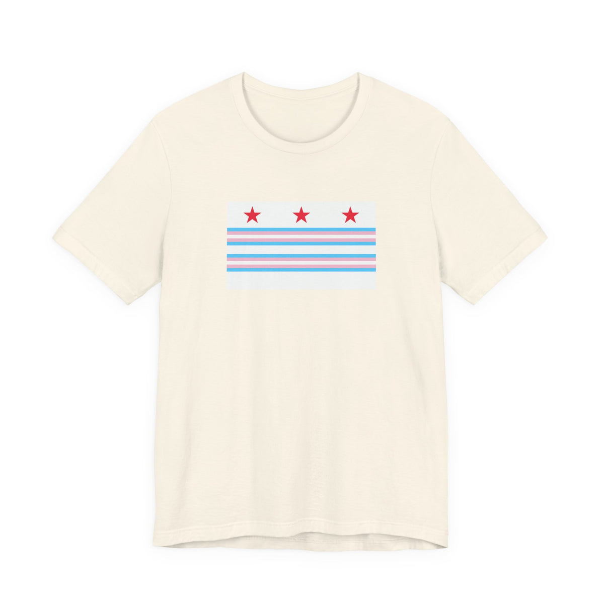 Washington, D.C. Transgender Pride Flag T-shirt, Several Color Options