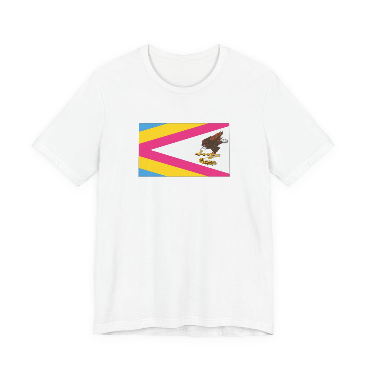 American Samoa Pansexual Pride Flag T-shirt, Several Color Options