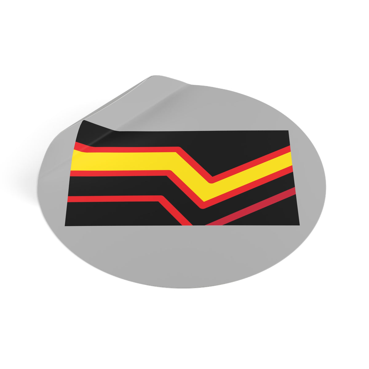 Rubber Fetish Pride Flag Vinyl Sticker