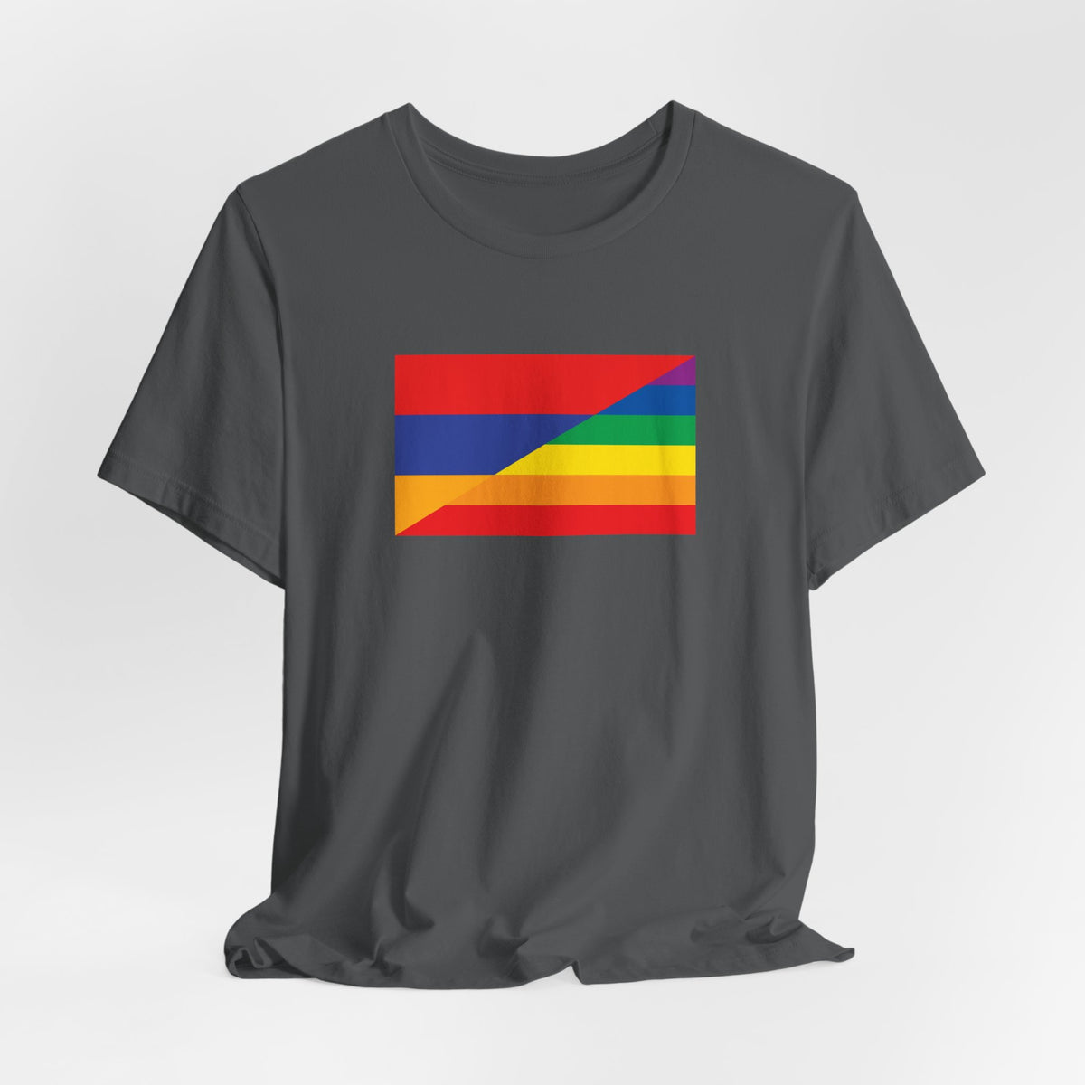 Armenia Rainbow Pride Flag T-shirt, Several Color Options