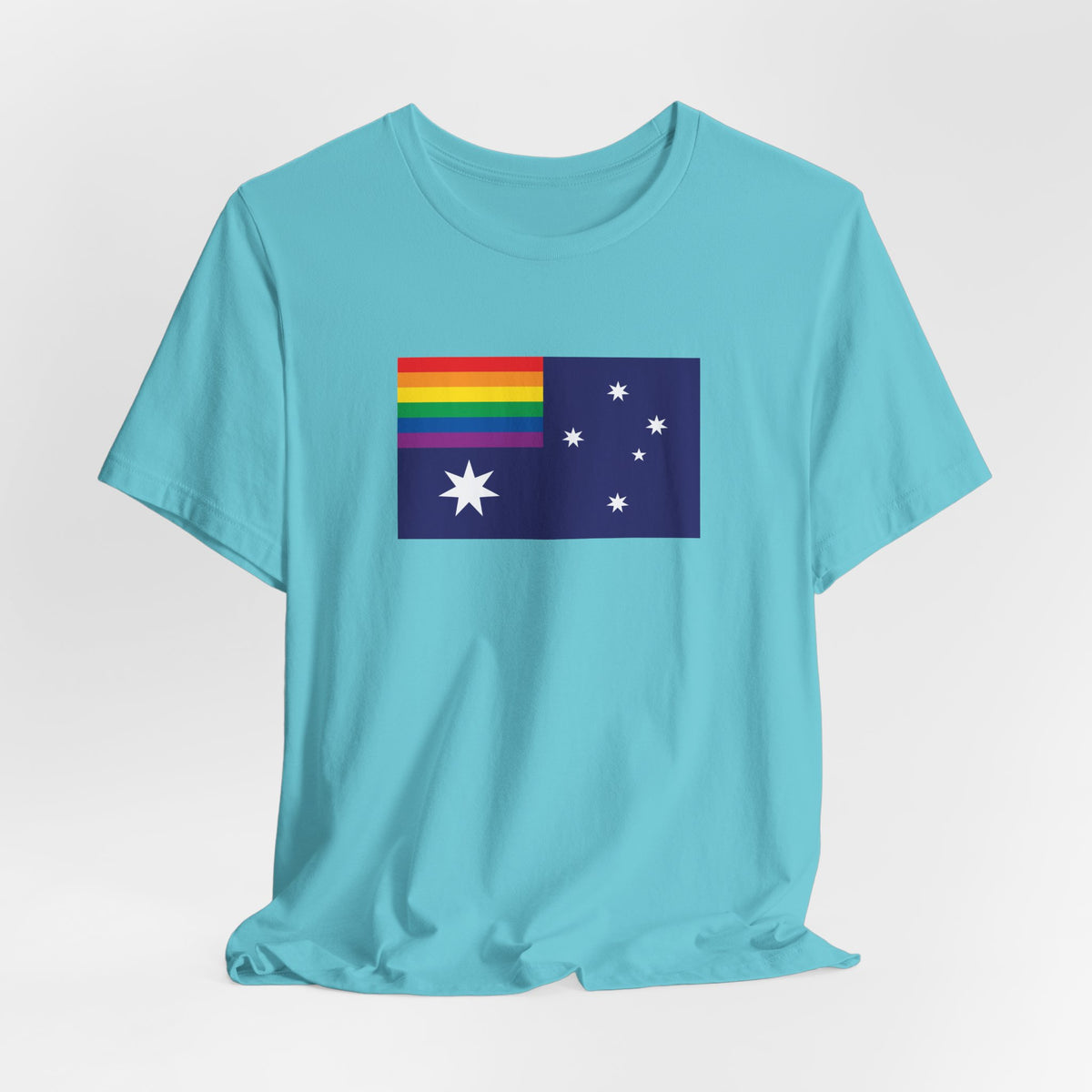 Australia Pride Flag T-shirt, Several Color Options
