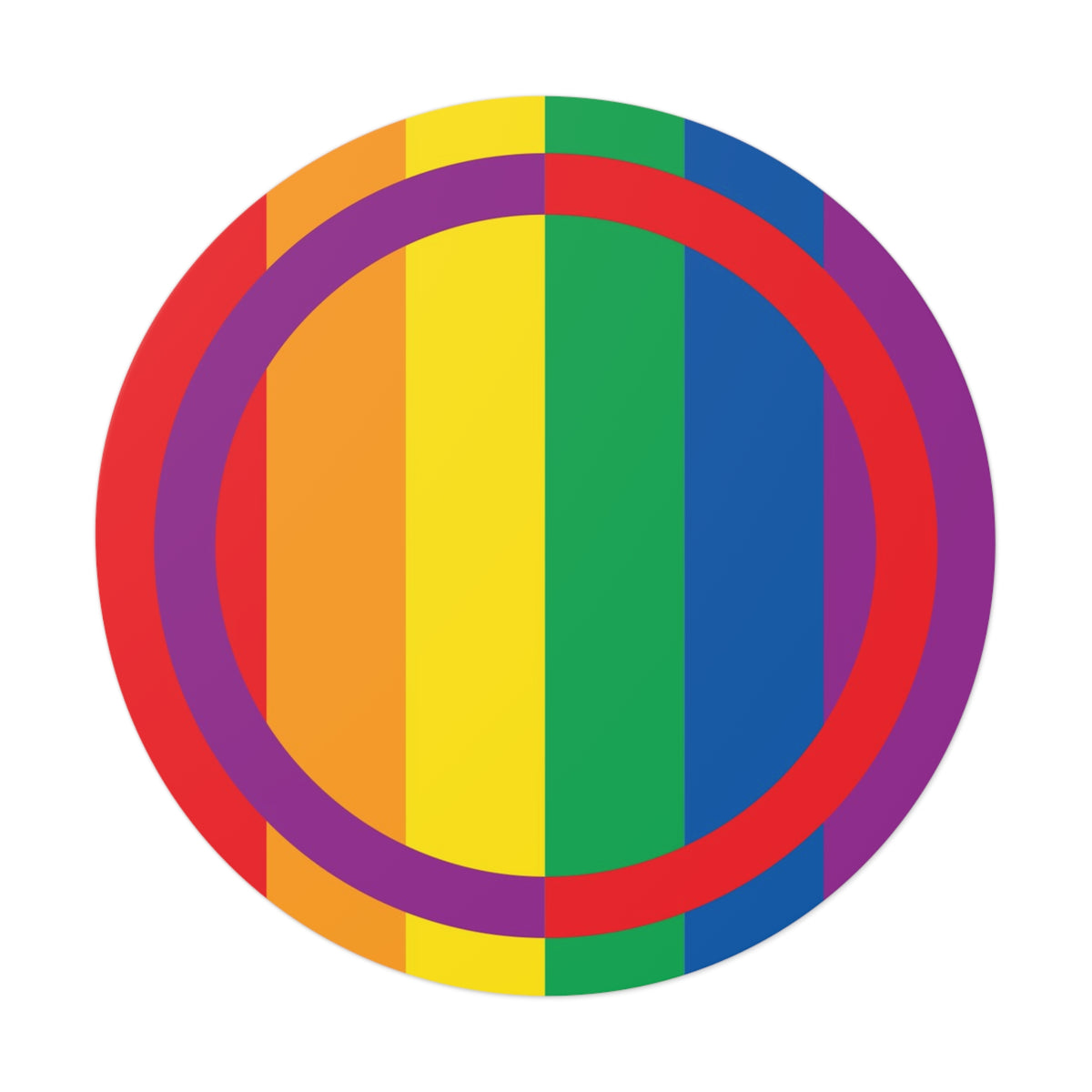 Sámi Pride Flag Vinyl Sticker