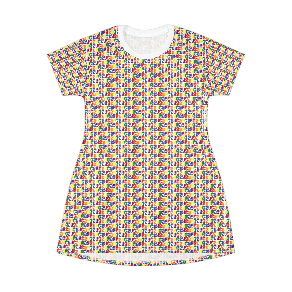 SAY GAY T-Shirt Dress
