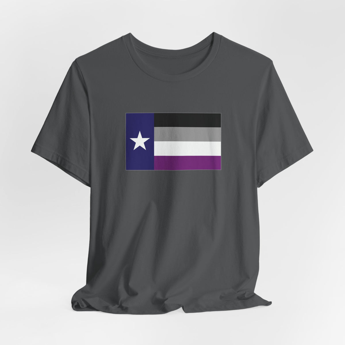 Texas Asexual Pride Flag T-shirt, Several Color Options