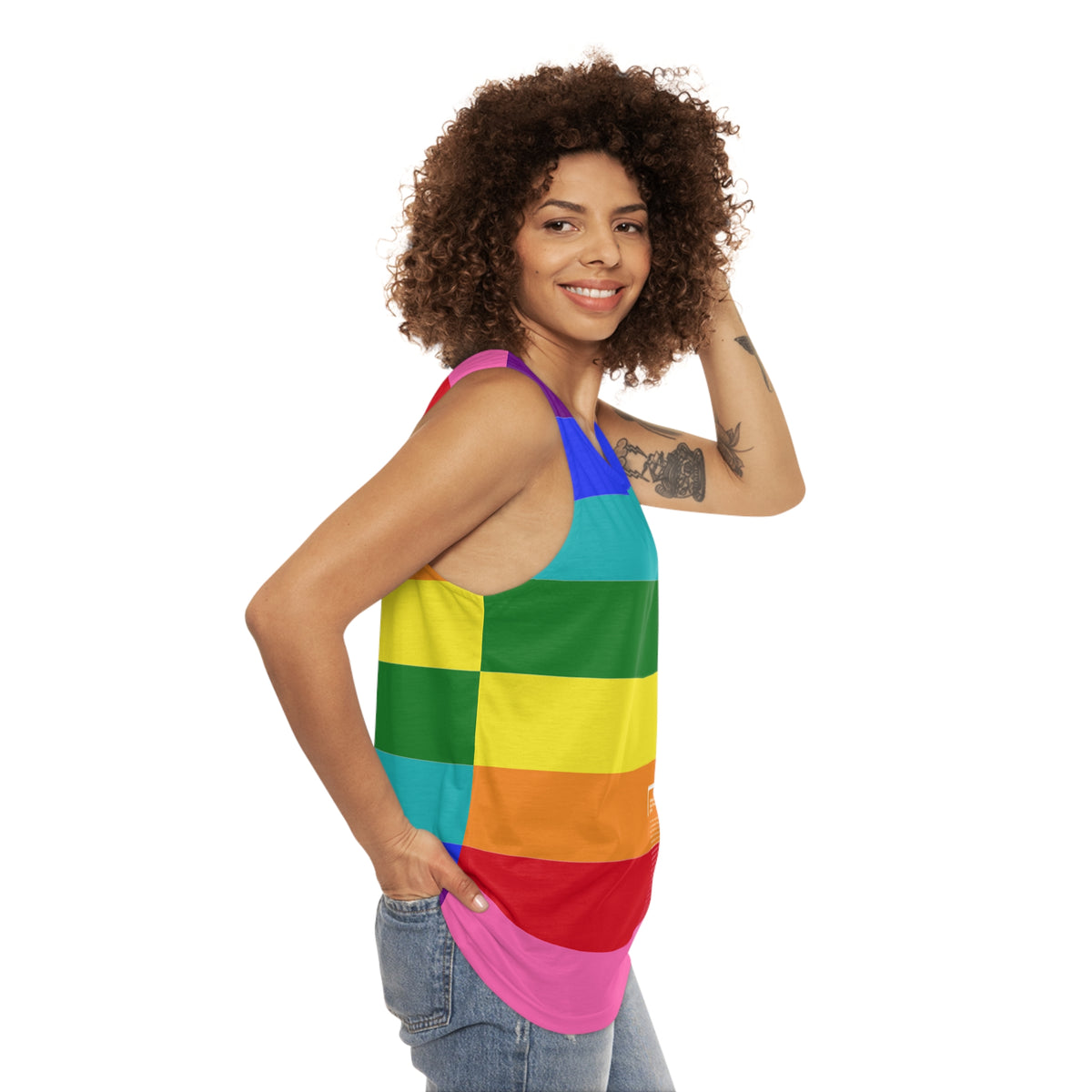 1978 Pride Flag History Tank Top