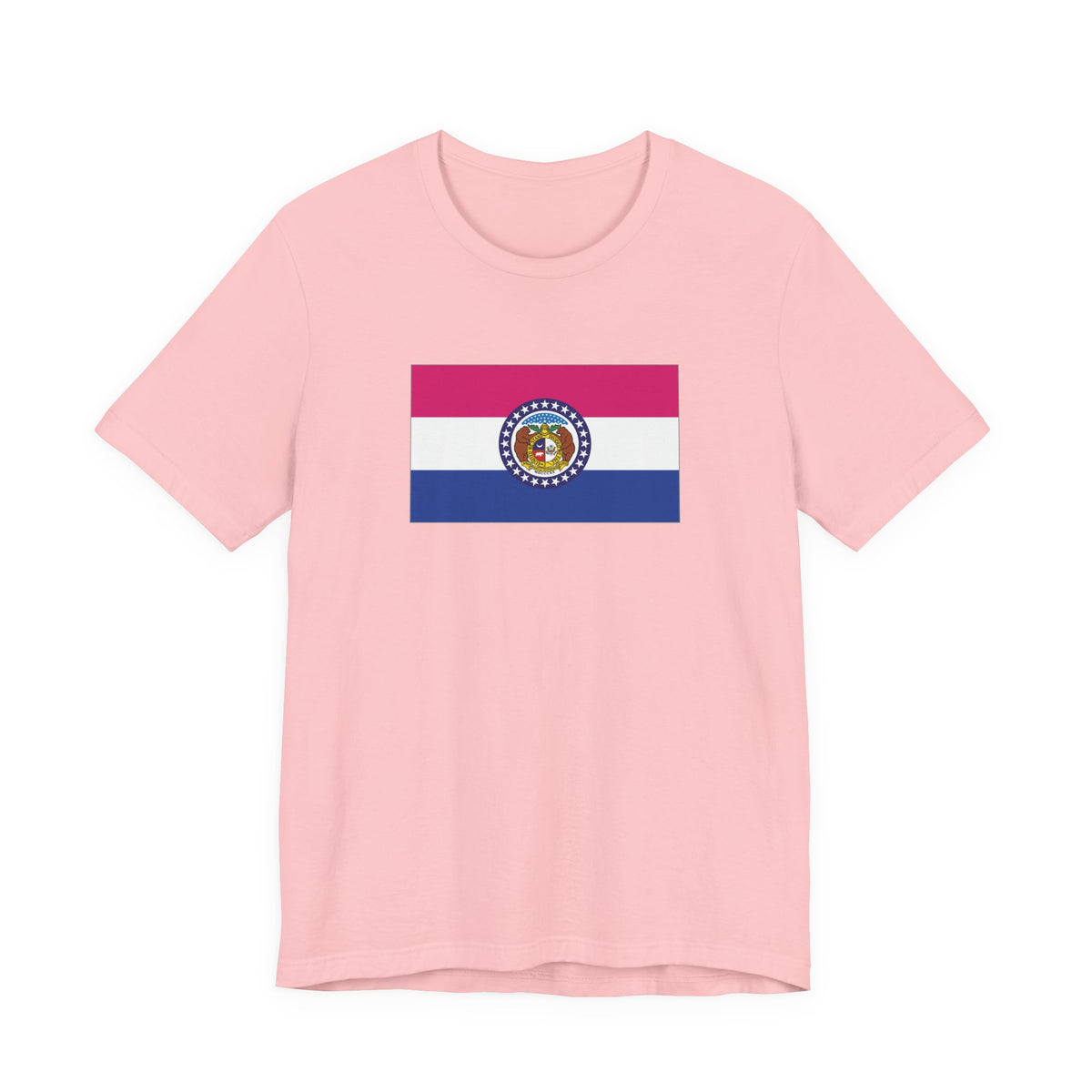 Missouri Bisexual Pride Flag T-shirt, Several Color Options