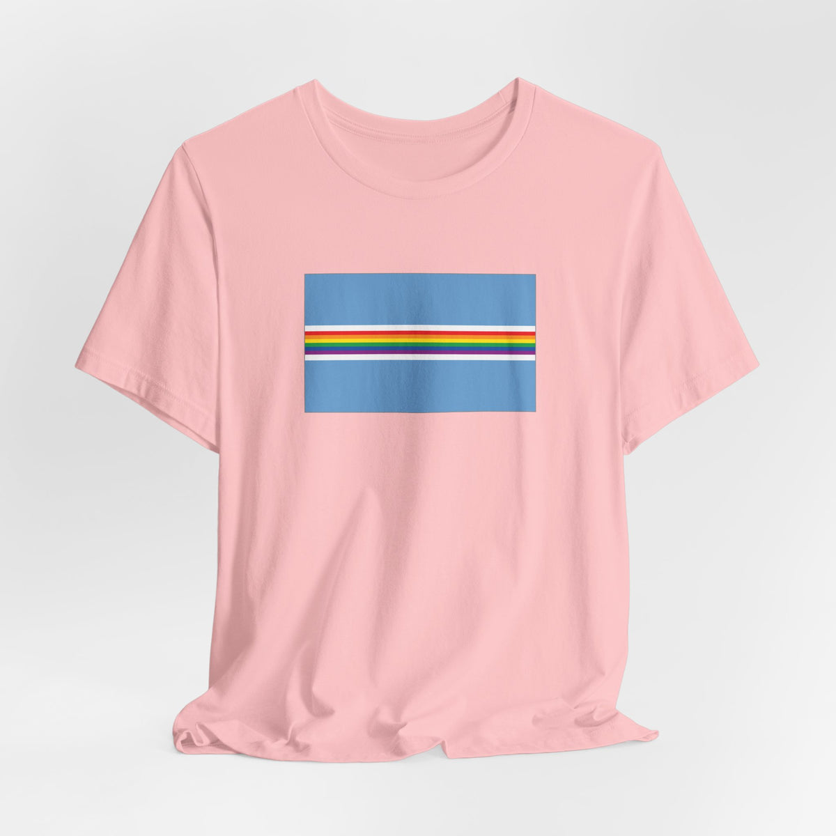 Botswana Rainbow Pride Flag T-shirt, Several Color Options