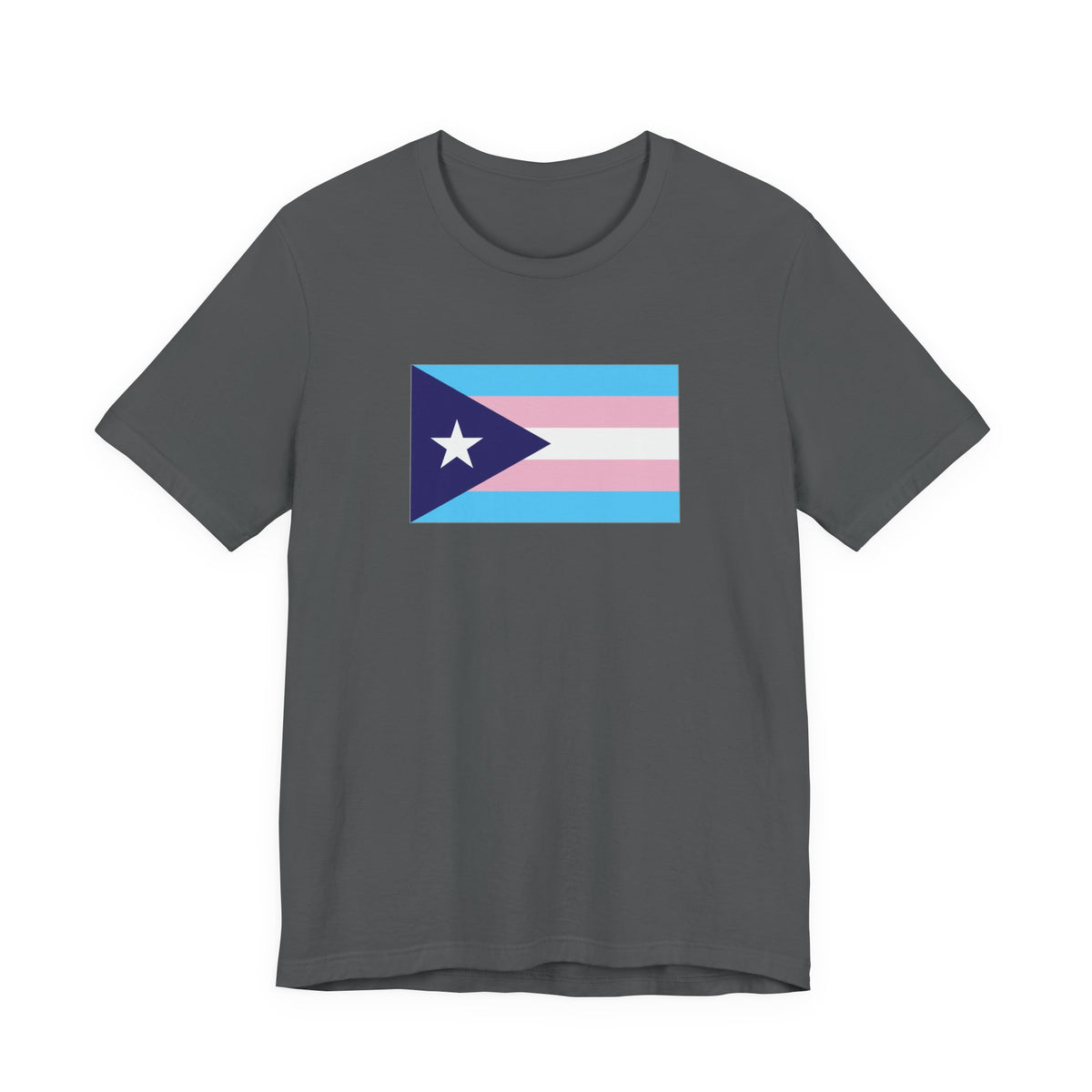 Puerto Rico Transgender Pride Flag T-shirt, Several Color Options