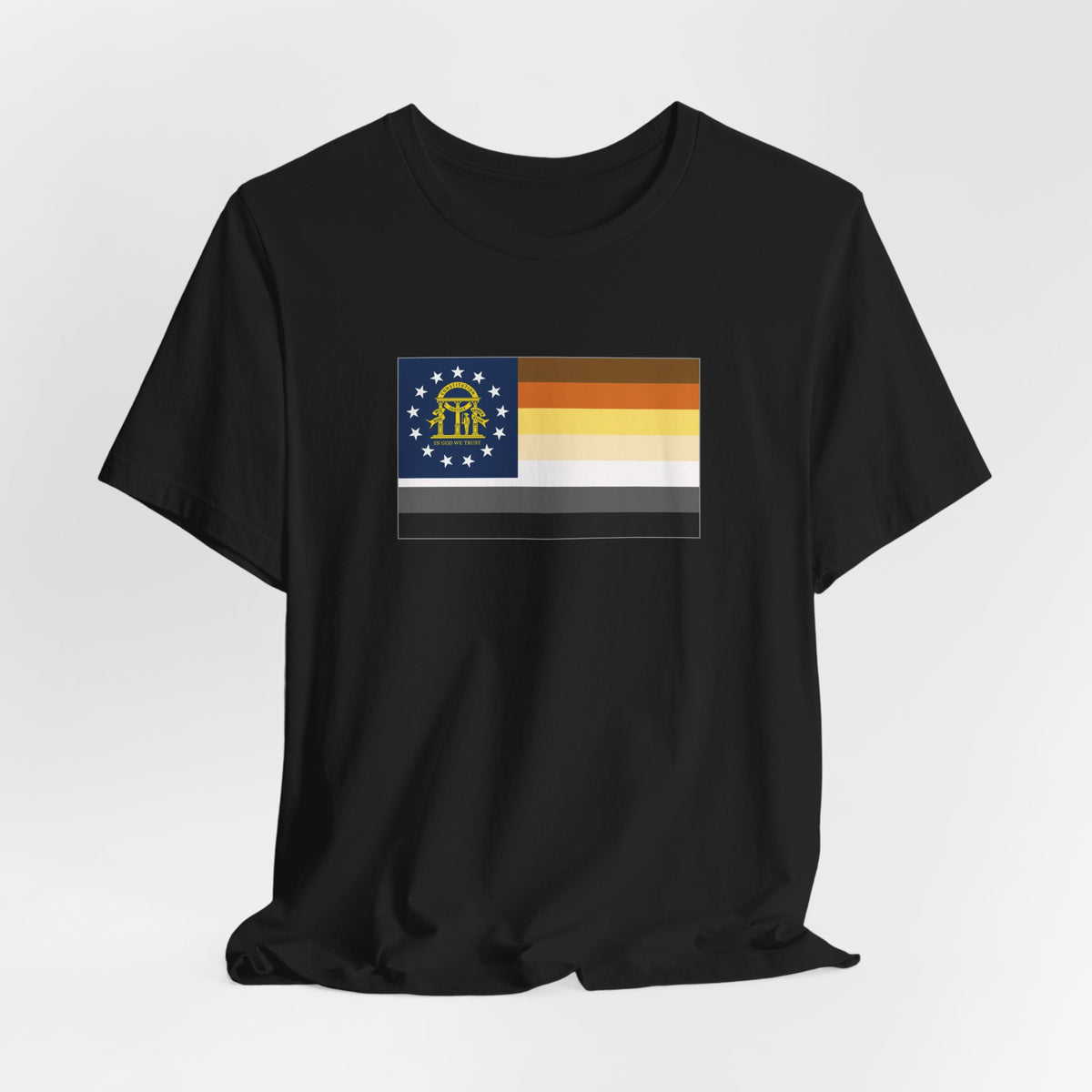 Georgia Bear Pride Flag T-shirt, Several Color Options