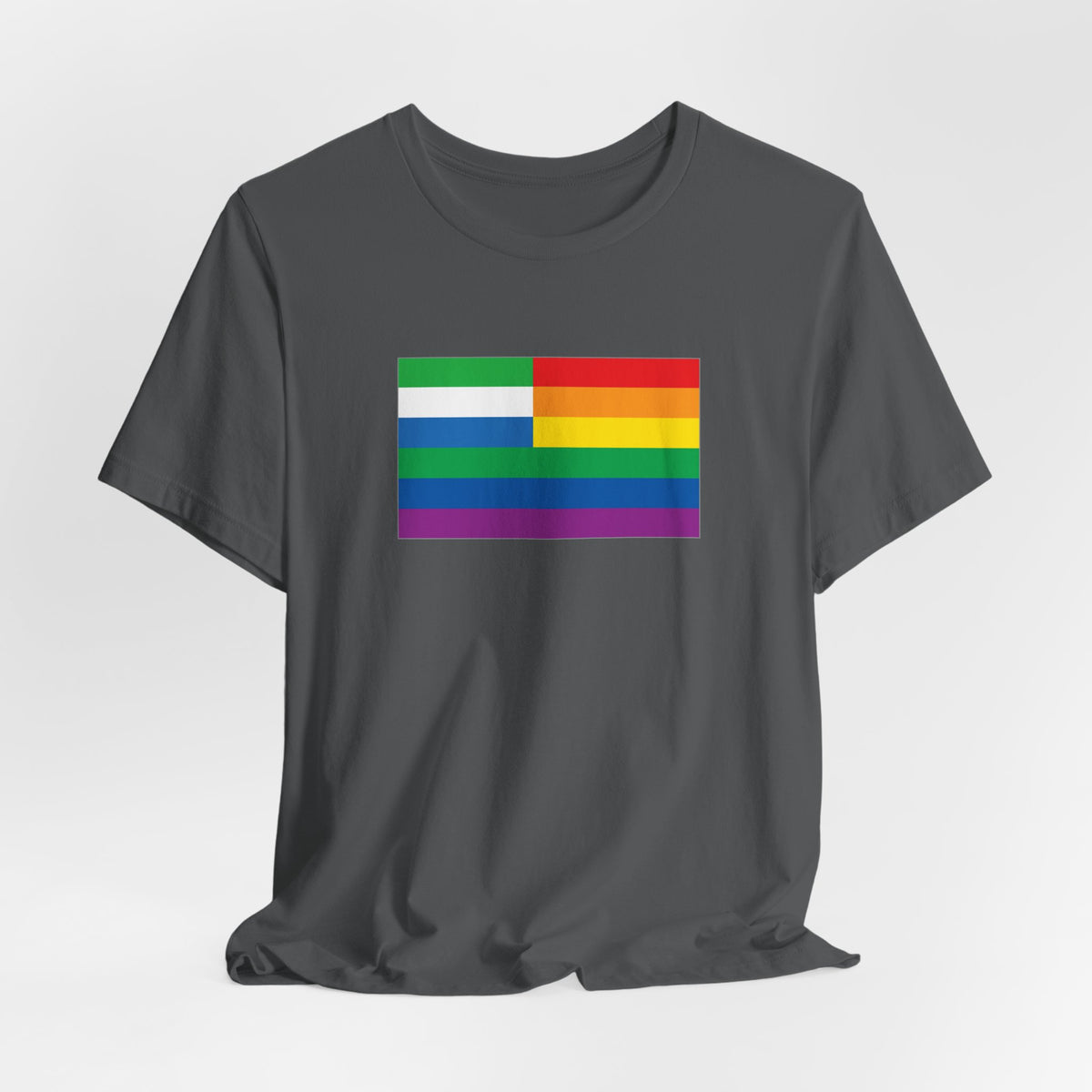 Sierra Leone Rainbow Pride Flag T-shirt, Several Color Options