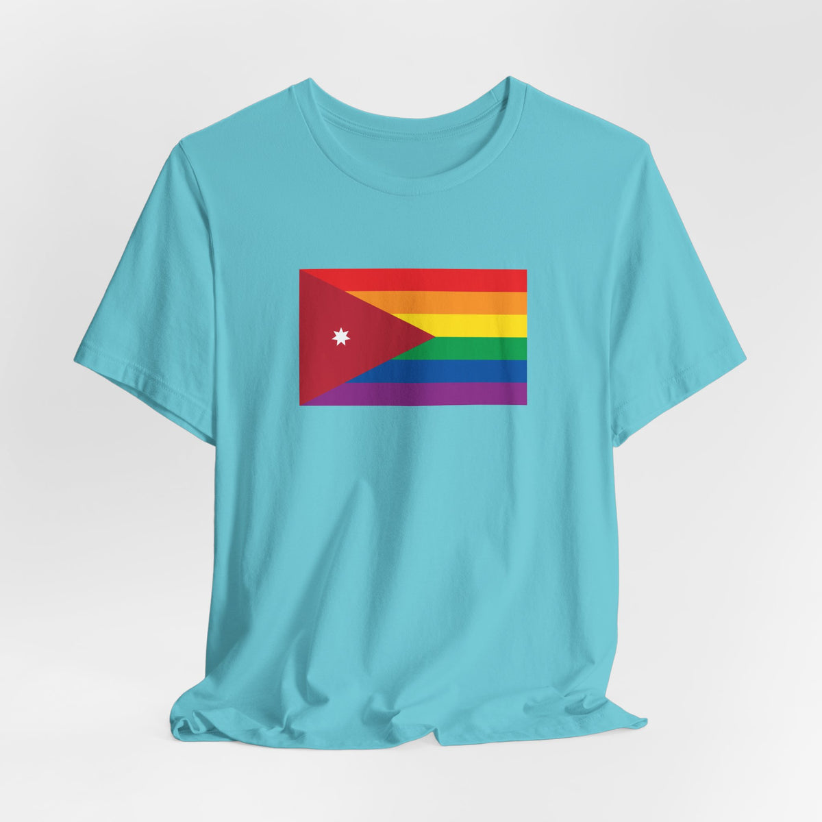 Jordan Rainbow Pride Flag T-shirt, Several Color Options