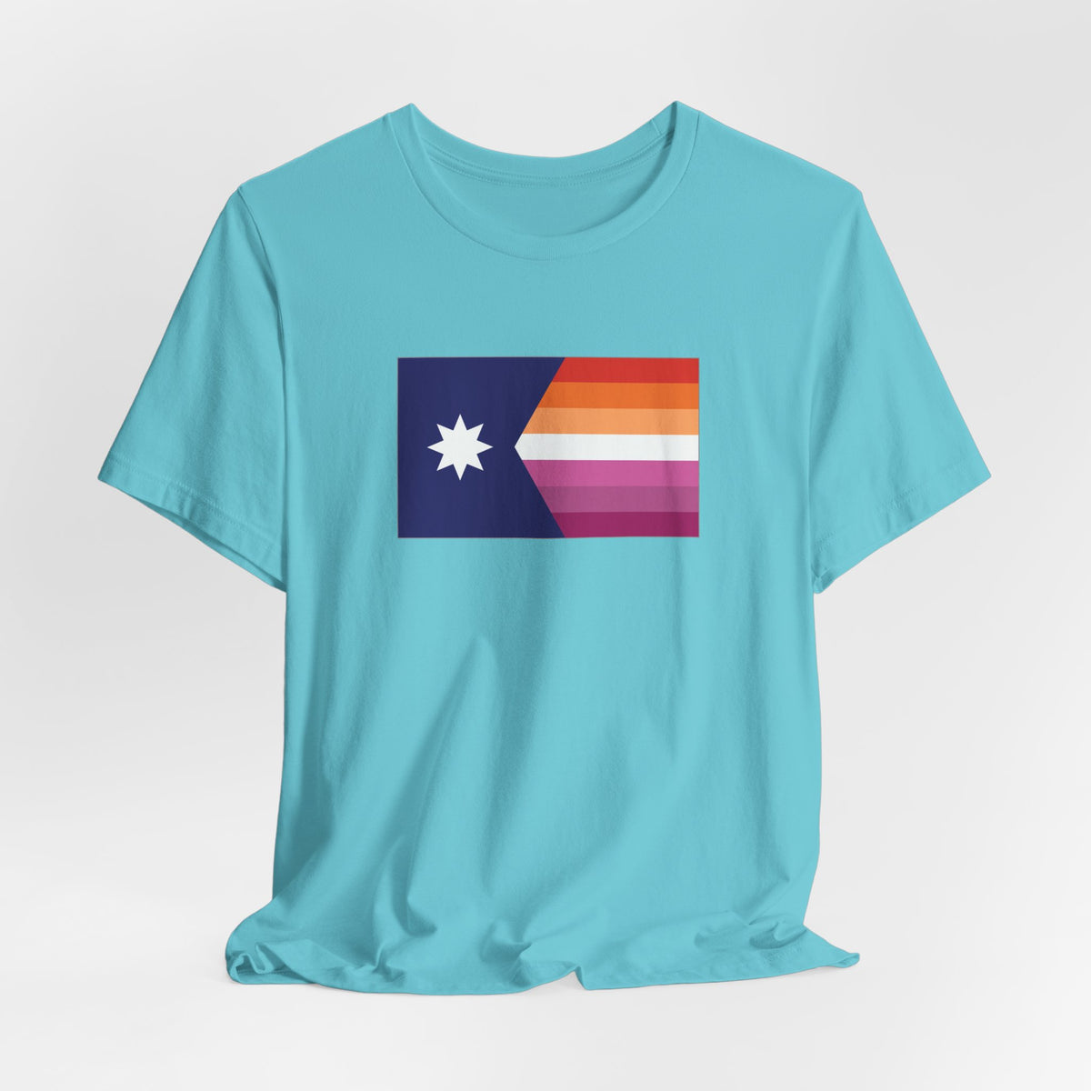Minnesota Lesbian Pride Flag T-shirt, Several Color Options