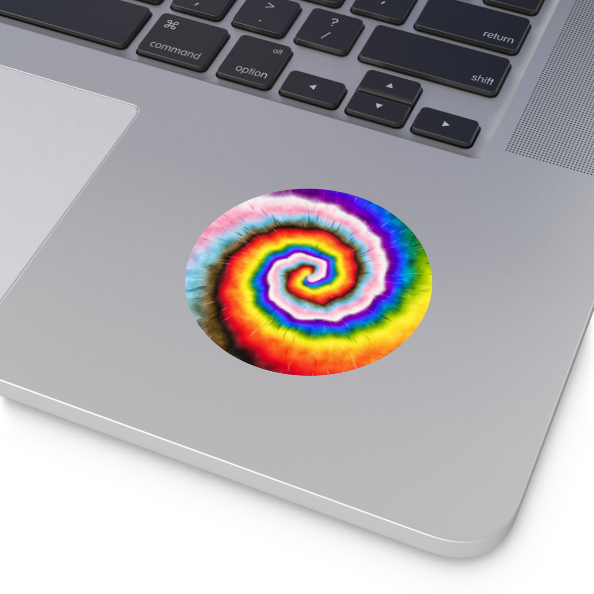 Progress Pride Tie-Dye Vinyl Sticker