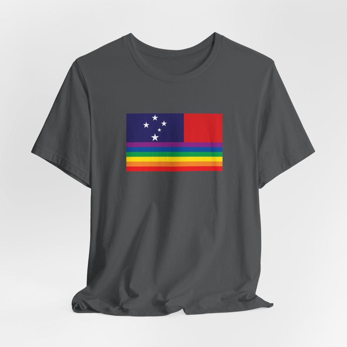 Samoa Rainbow Pride Flag T-shirt, Several Color Options