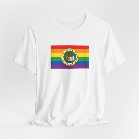 Bozeman, Montana Rainbow Pride Flag T-shirt, Several Color Options