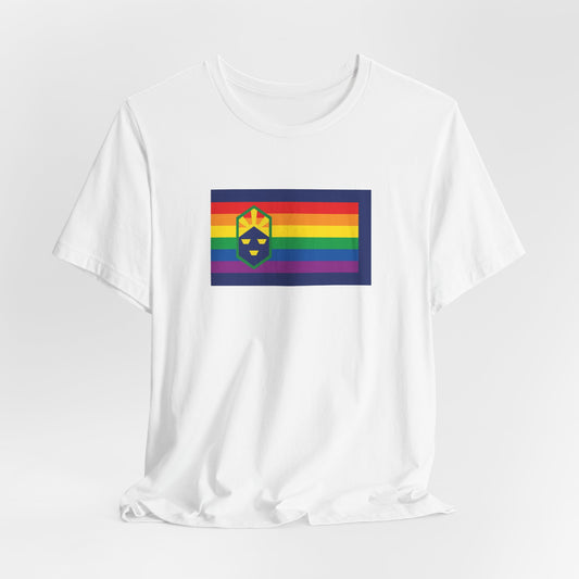 Colorado Springs, Colorado Rainbow Pride Flag T-shirt, Several Color Options