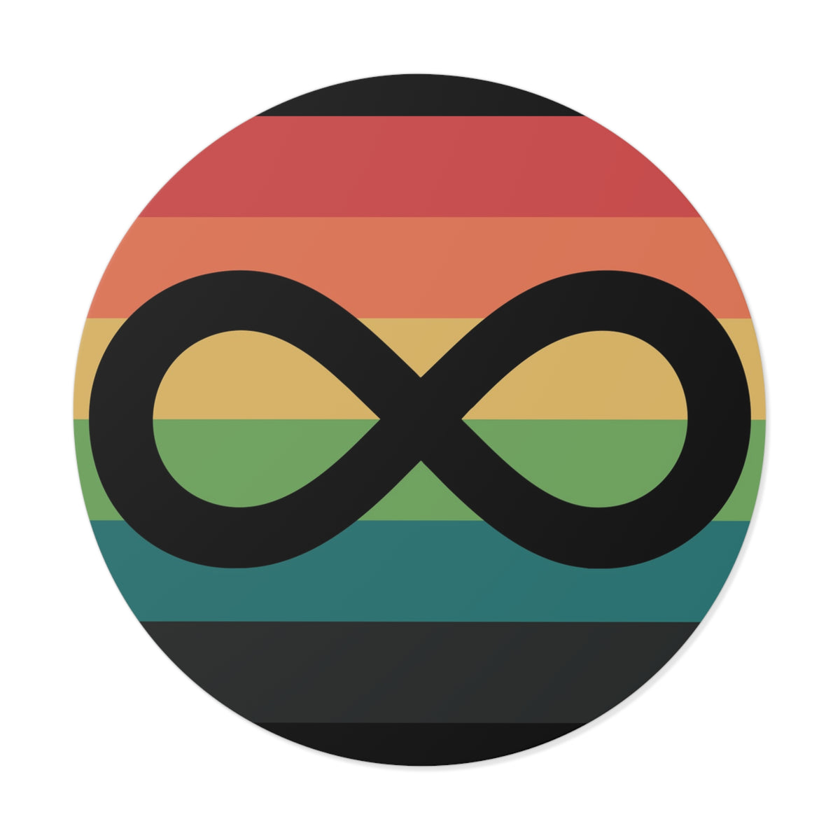 Autistic-Specific Pride Flag Vinyl Sticker