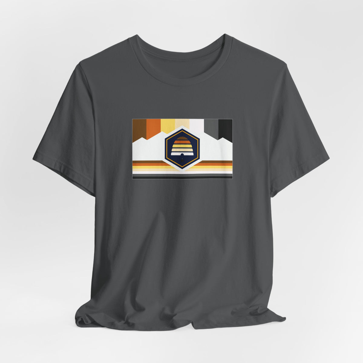 Utah Bear Pride Flag T-shirt, Several Color Options