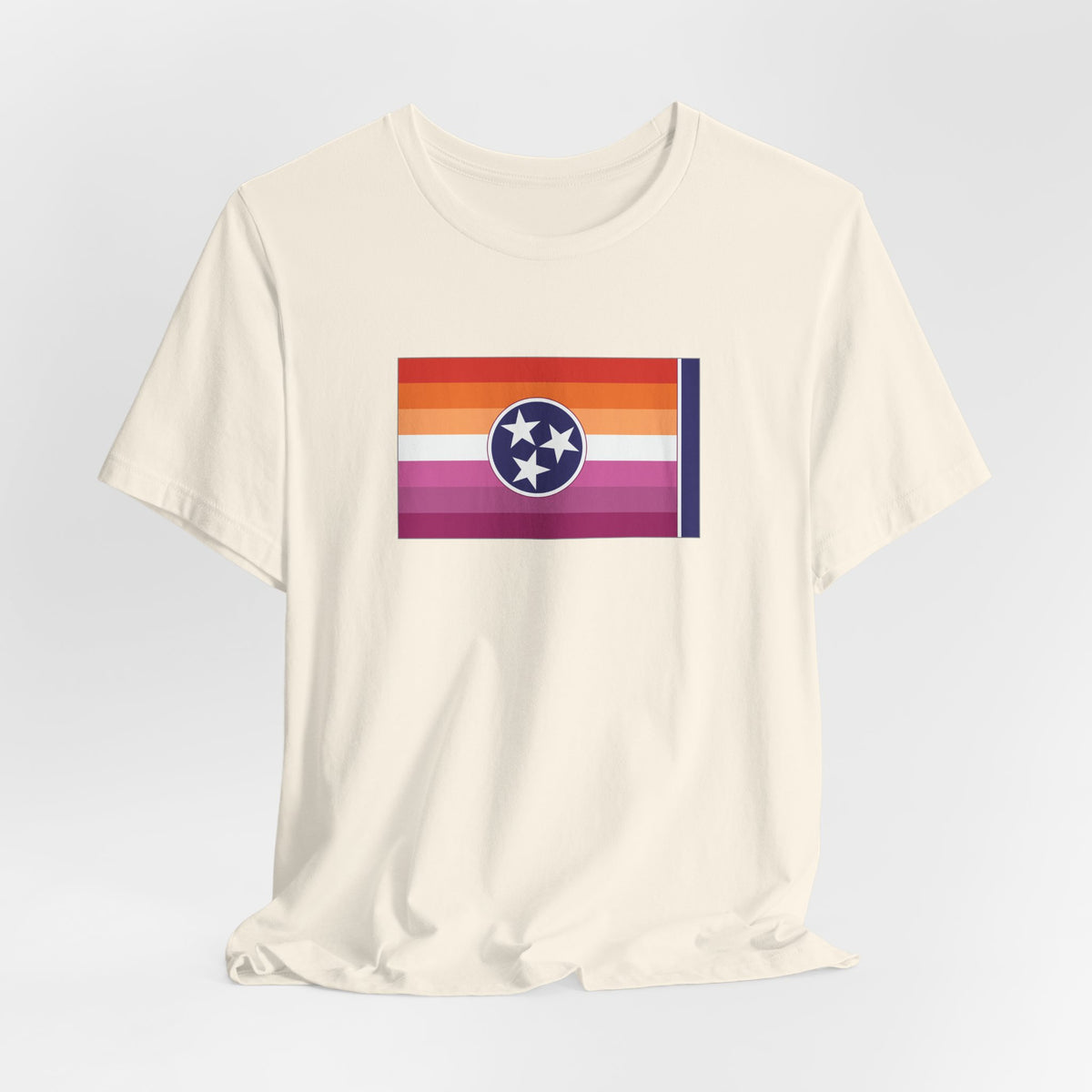 Tennessee Lesbian Pride Flag T-shirt, Several Color Options