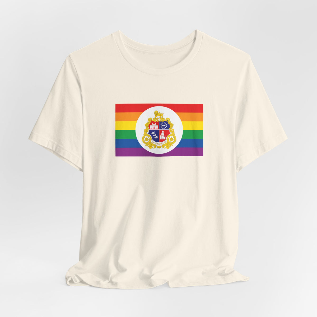 Mumbai, India Rainbow Pride Flag T-shirt, Several Color Options
