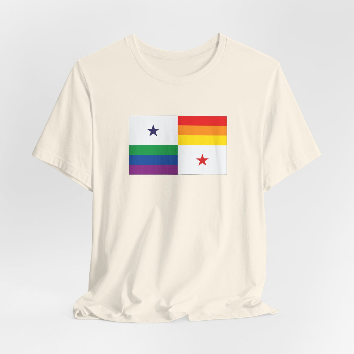 Panama Rainbow Pride Flag T-shirt, Several Color Options