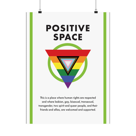 POSITIVE SPACE Poster