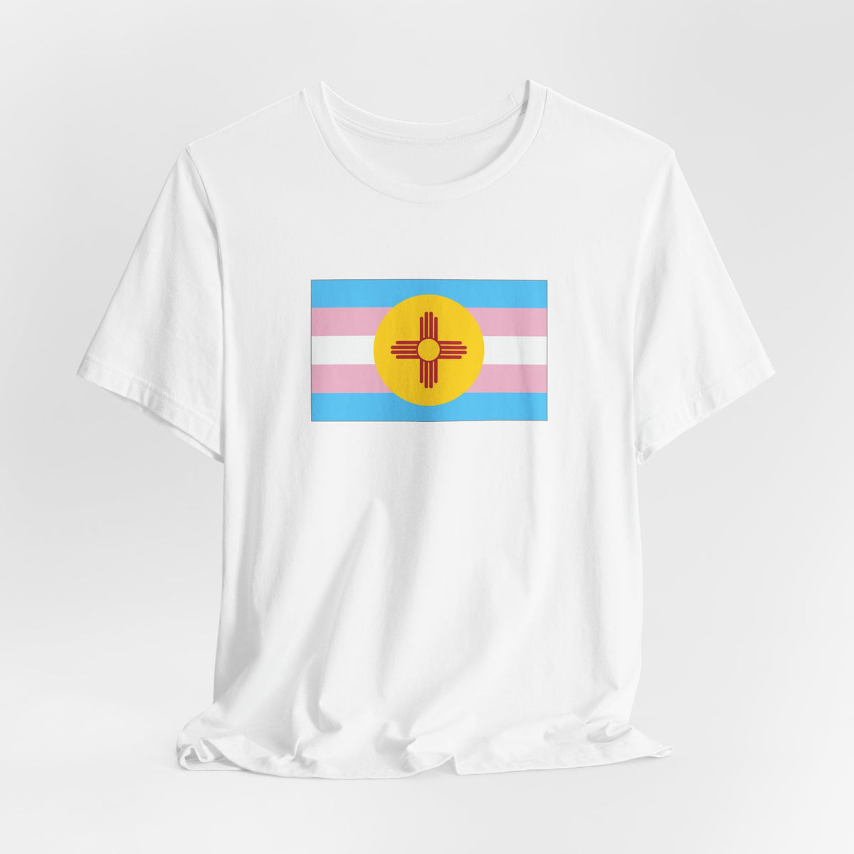 New Mexico Transgender Pride Flag T-shirt, Several Color Options