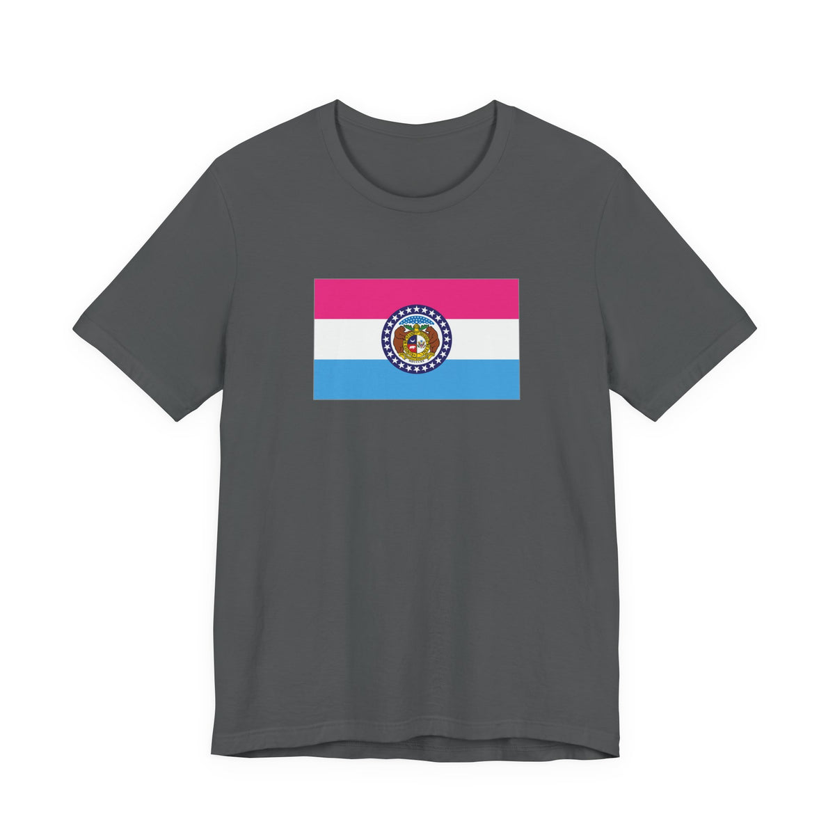 Missouri Pansexual Pride Flag T-shirt, Several Color Options