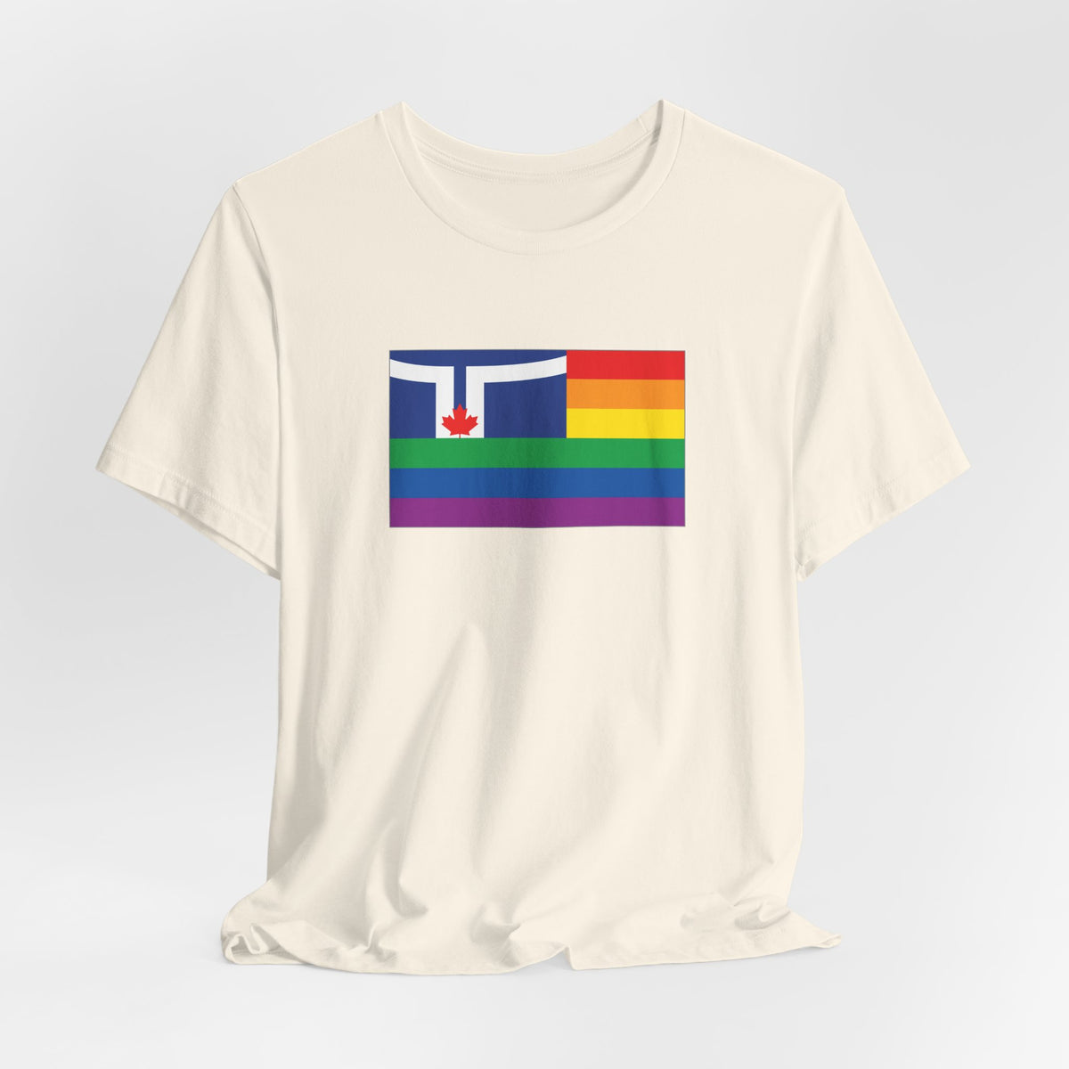 Toronto, Canada Rainbow Pride Flag T-shirt, Several Color Options