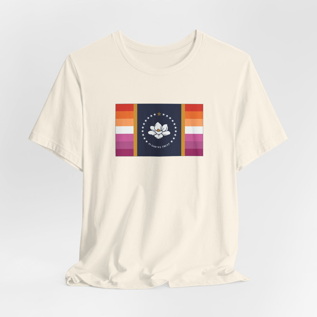 Mississippi Lesbian Pride Flag T-shirt, Several Color Options