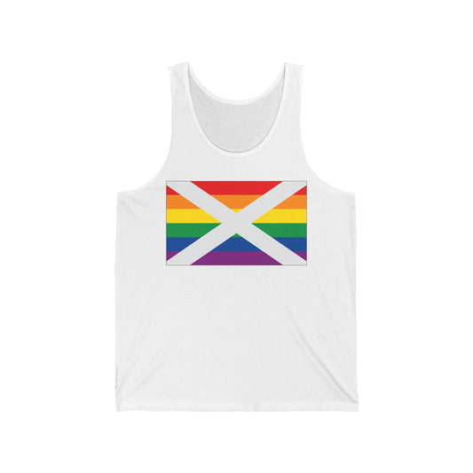 Alabama Rainbow Pride Flag Jersey Tank