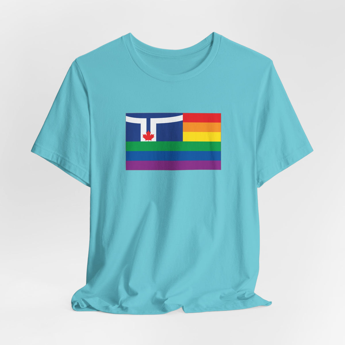 Toronto, Canada Rainbow Pride Flag T-shirt, Several Color Options