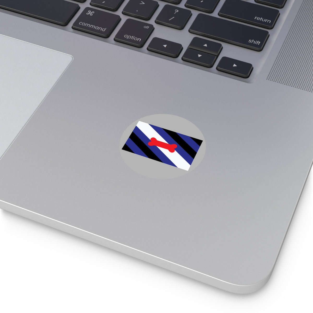 Puppy Pride Flag Vinyl Sticker