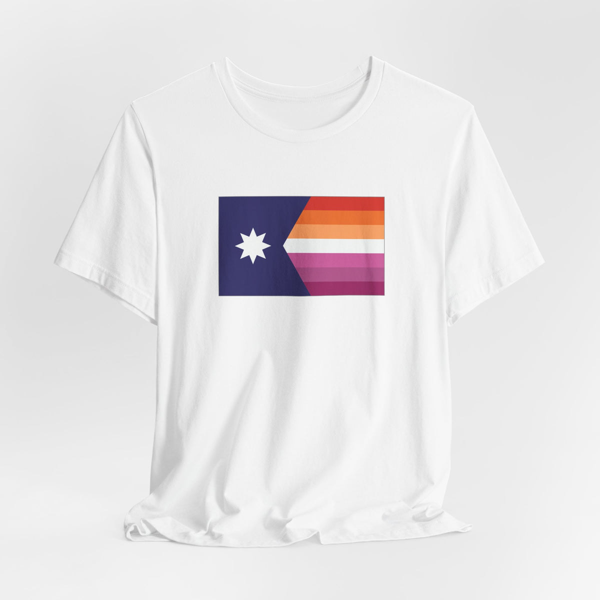 Minnesota Lesbian Pride Flag T-shirt, Several Color Options