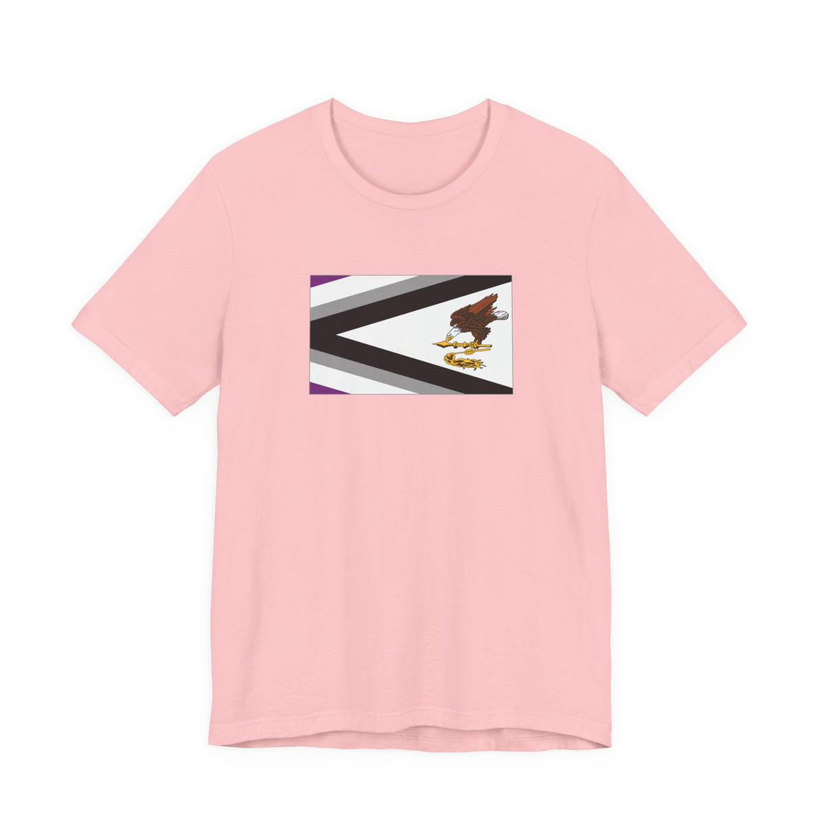 American Samoa Asexual Pride Flag T-shirt, Several Color Options