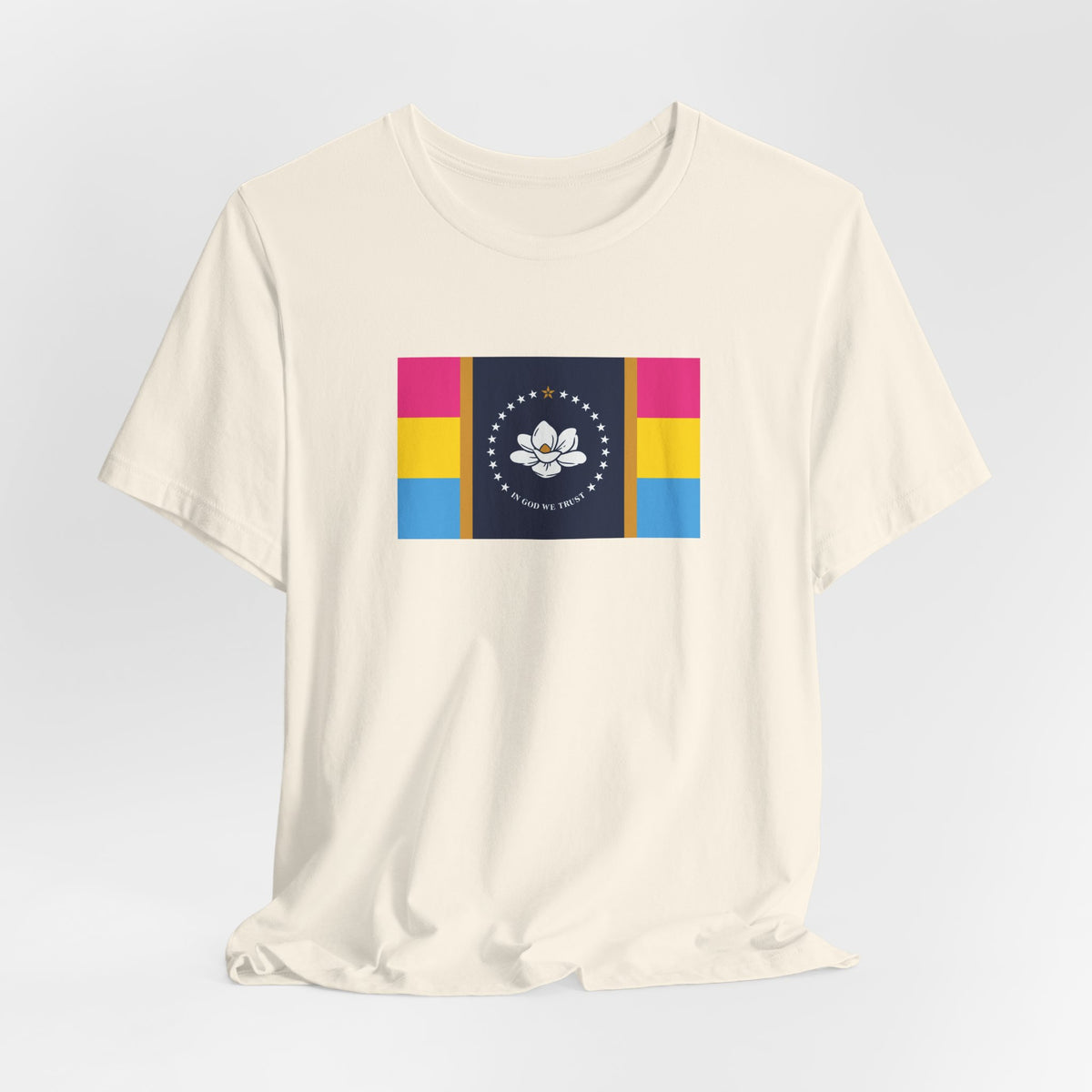Mississippi Pansexual Pride Flag T-shirt, Several Color Options