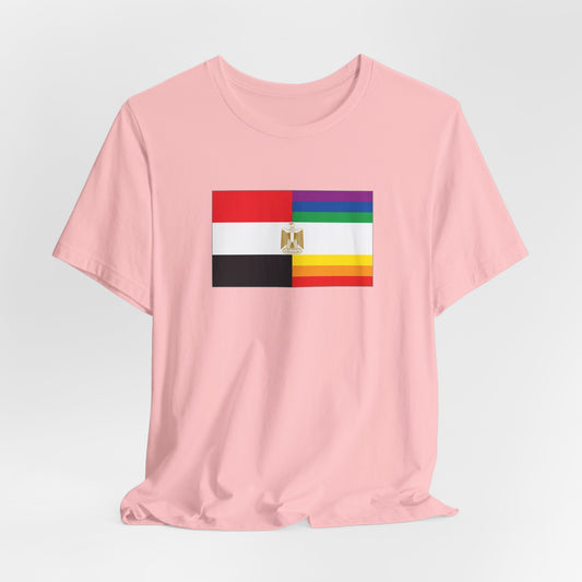 Egypt Rainbow Pride Flag T-shirt, Several Color Options