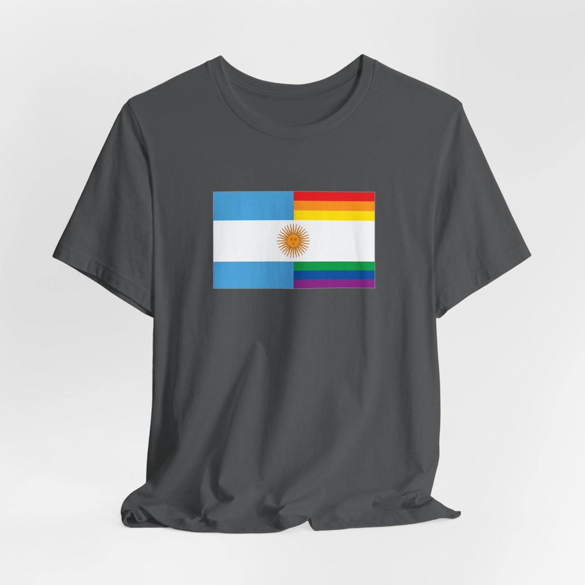 Argentina Rainbow Pride Flag T-shirt, Several Color Options