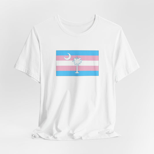South Carolina Transgender Pride Flag T-shirt, Several Color Options