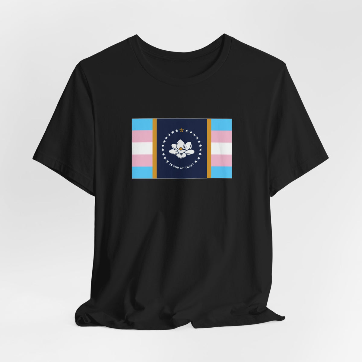Mississippi Transgender Pride Flag T-shirt, Several Color Options