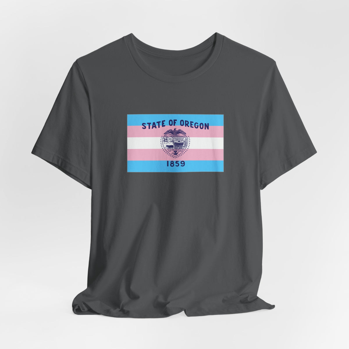 Oregon Transgender Pride Flag T-shirt, Several Color Options