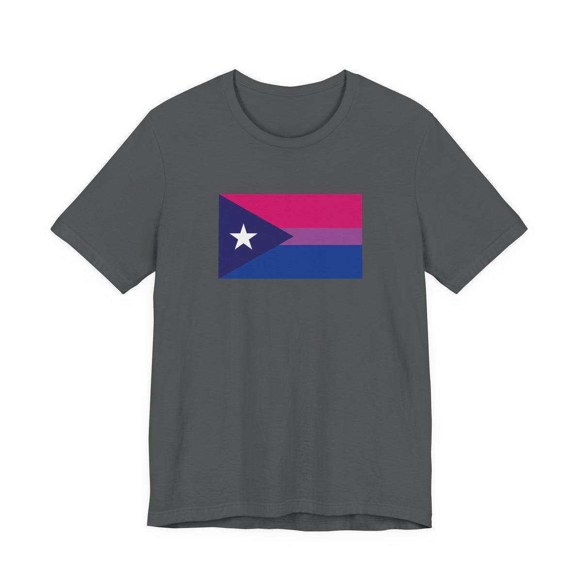 Puerto Rico Bisexual Pride Flag T-shirt, Several Color Options