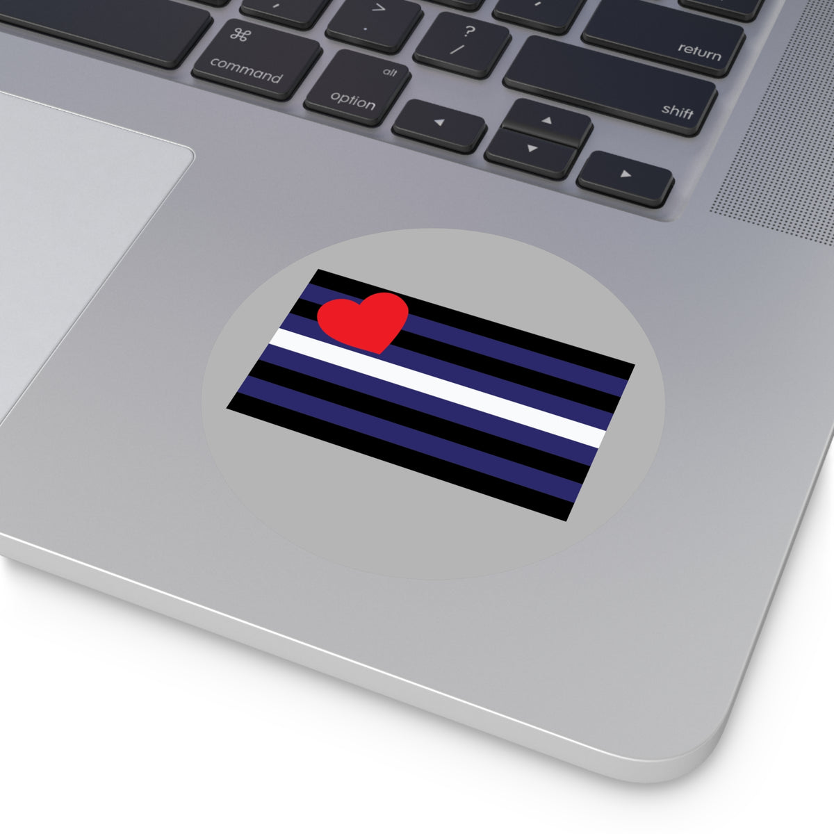 Leather Pride Flag Vinyl Sticker