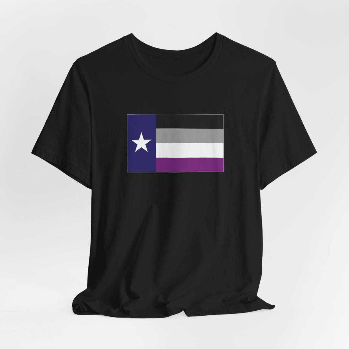 Texas Asexual Pride Flag T-shirt, Several Color Options