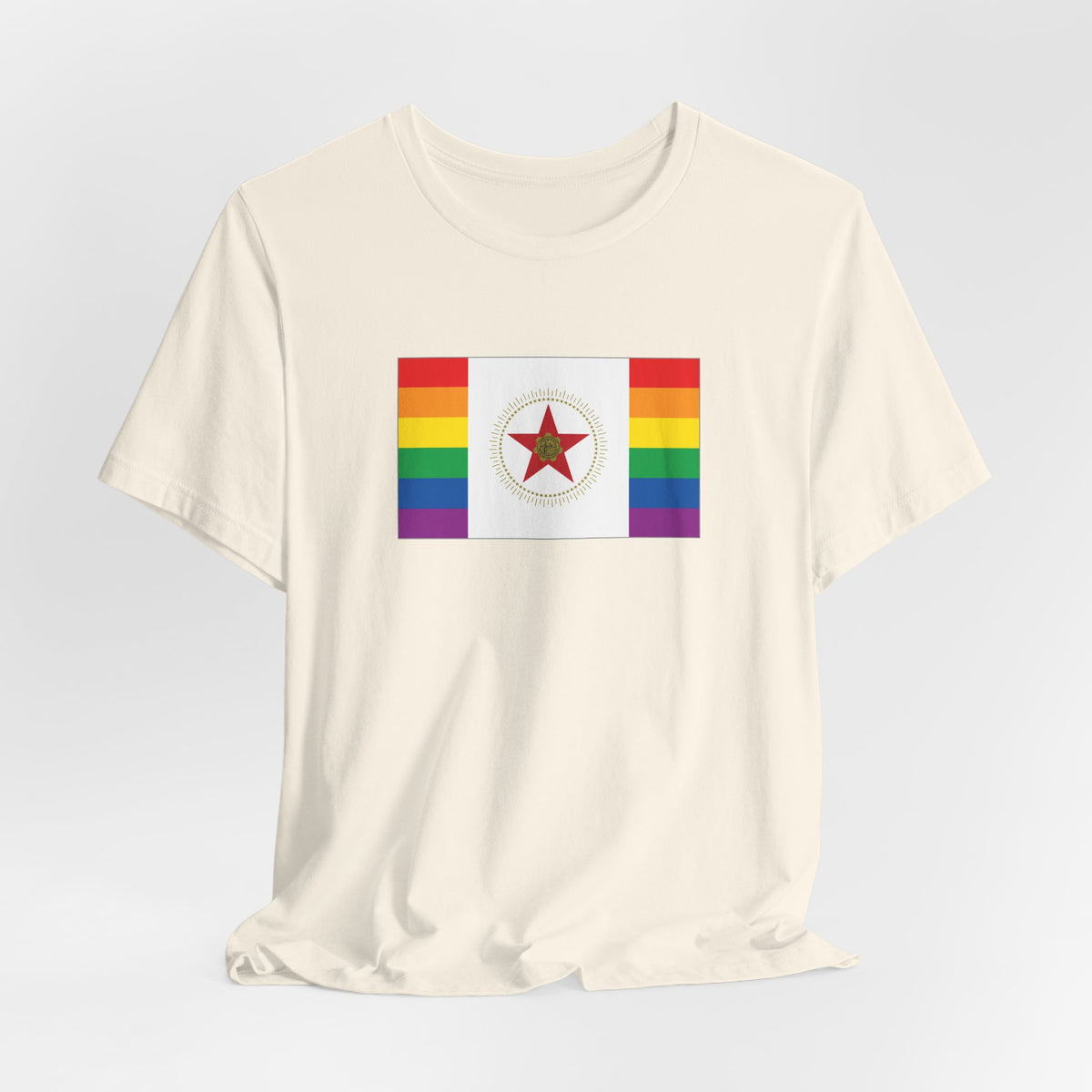Birmingham, Alabama Rainbow Pride Flag T-shirt, Several Color Options