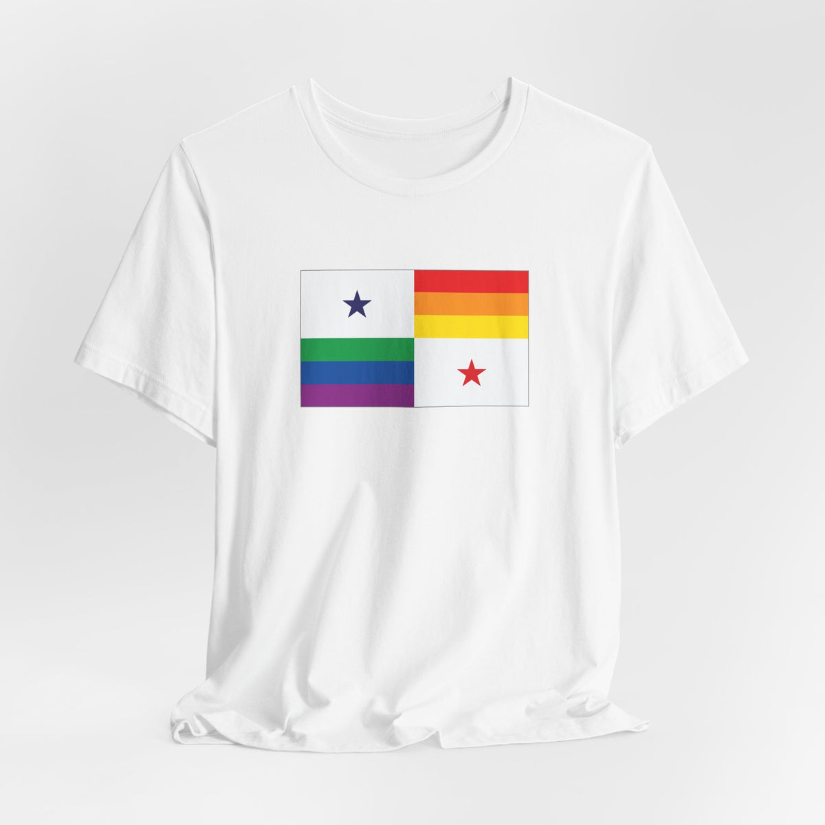 Panama Rainbow Pride Flag T-shirt, Several Color Options