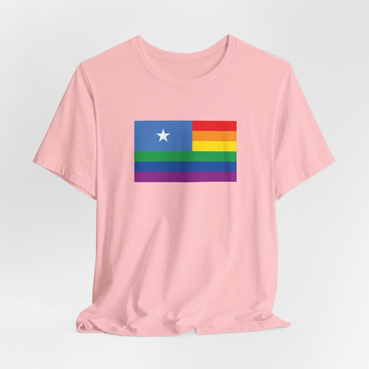 Somalia Rainbow Pride Flag T-shirt, Several Color Options