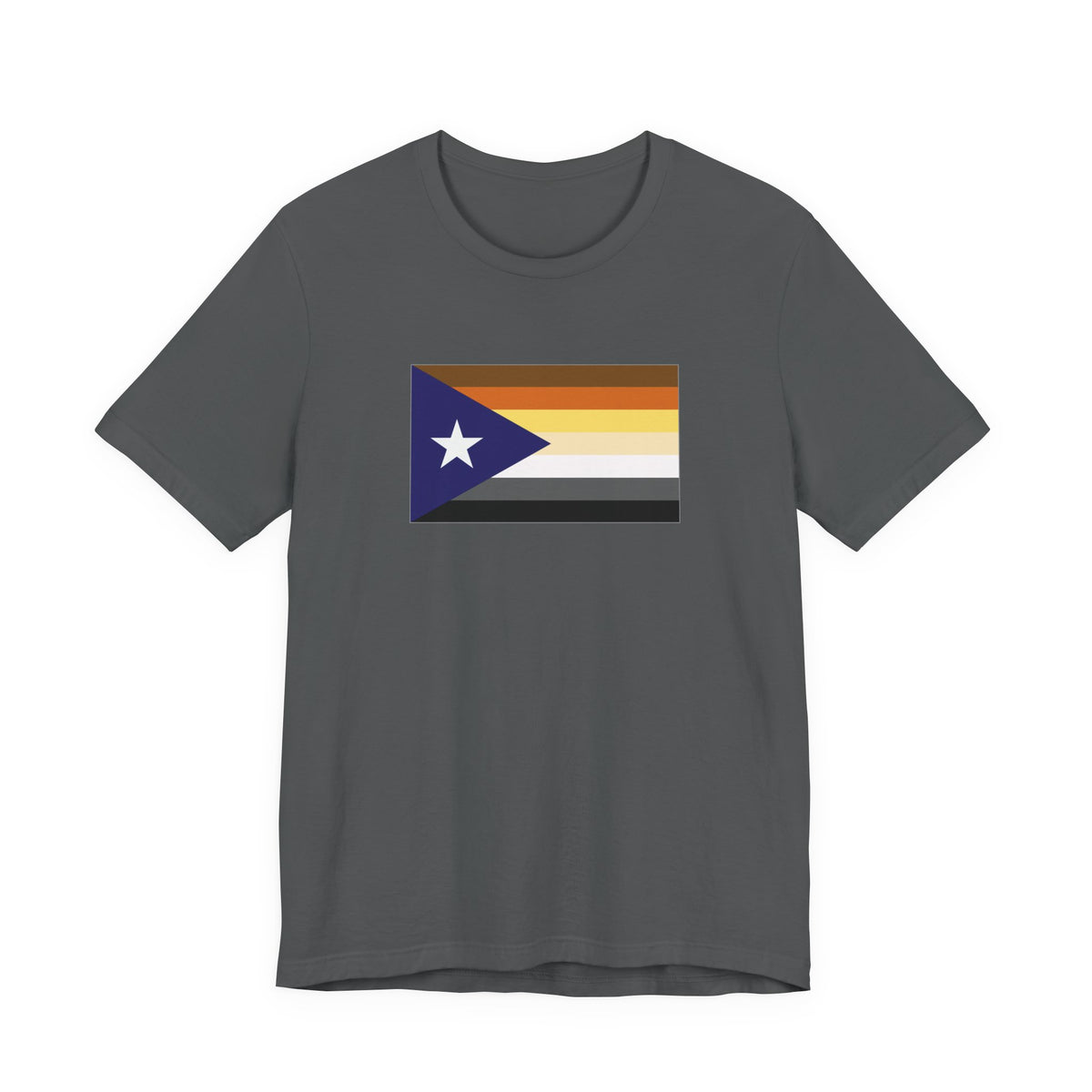 Puerto Rico Bear Pride Flag T-shirt, Several Color Options