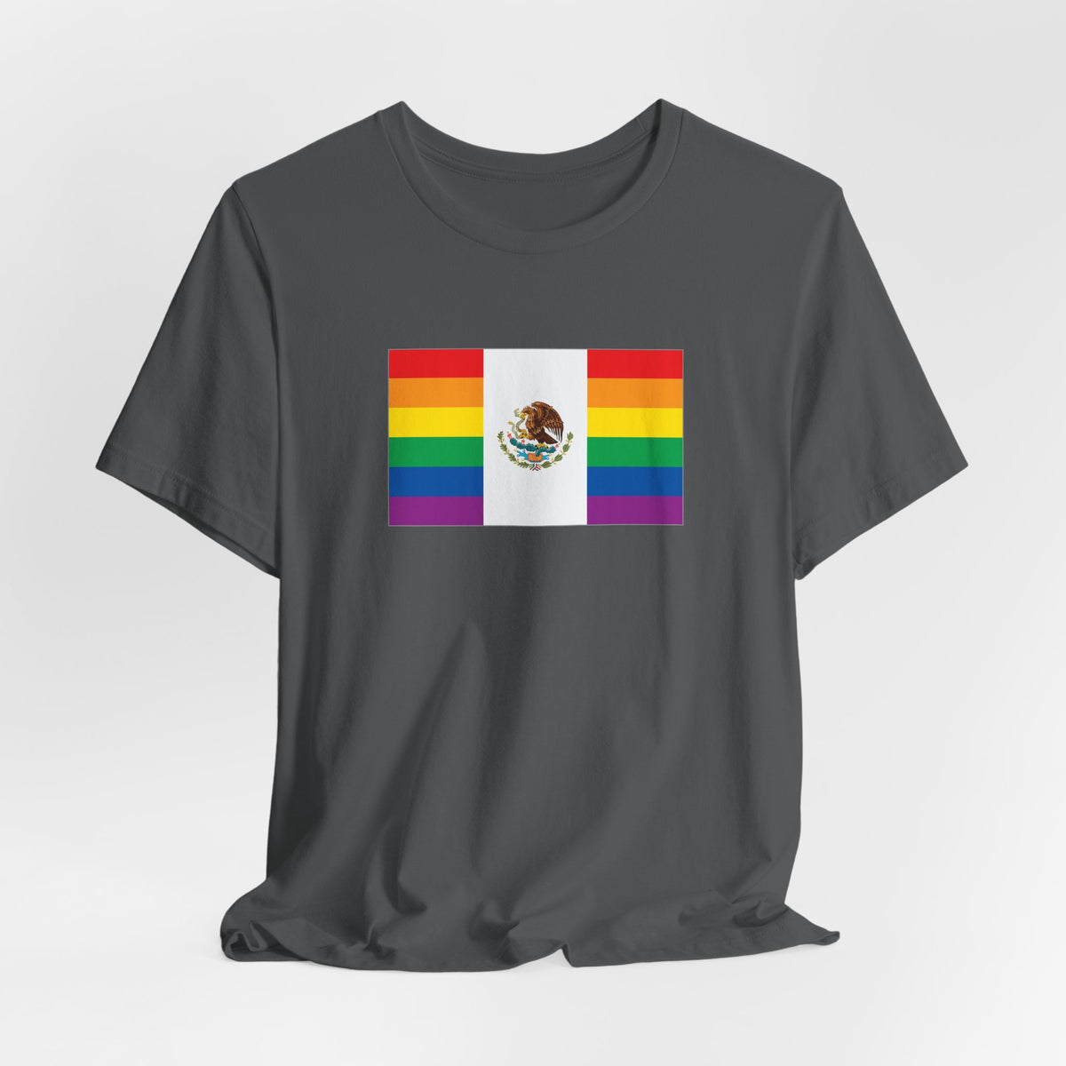 Mexico Rainbow Pride Flag T-shirt, Several Color Options